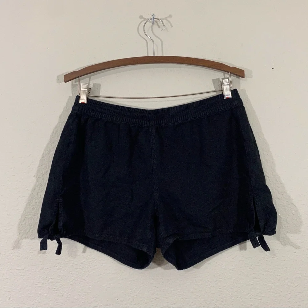 Madewell Side Tie Black Shorts - Picture 5 of 14
